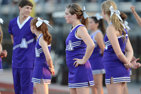Angleton Wildcats vs. Brazoswood Buccaneers football game 09-07-12