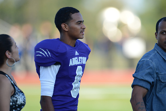 Angleton Wildcats vs. Brazoswood Buccaneers football game 09-07-12