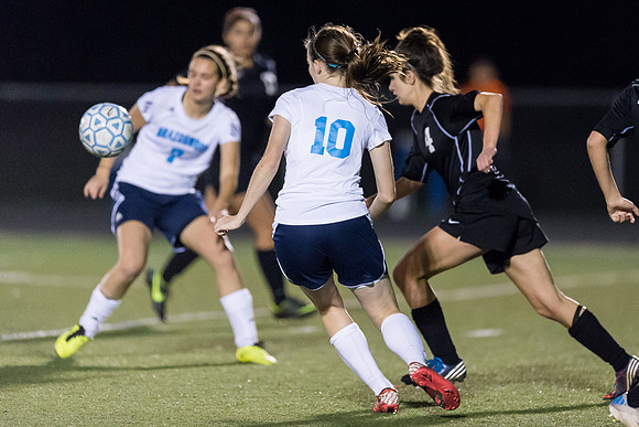Soccer 2013 – the Brazoswood Lady Bucs defeat the Clear Brook Lady Wolverines 5-0.