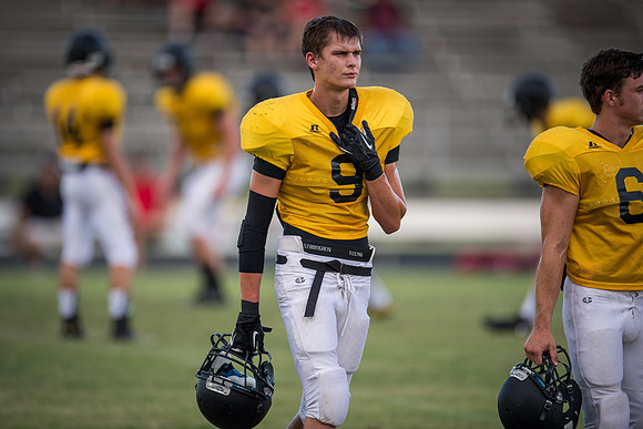 Football 2013 - Danbury vs. Palacios scrimmage