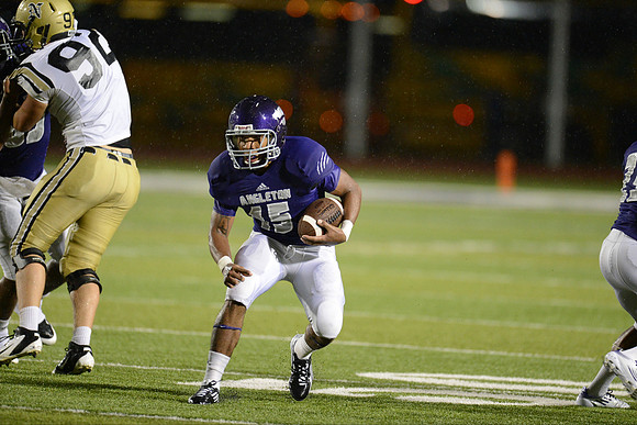 Angleton Wildcats vs. Nederland Bulldogs football game 09-14-12